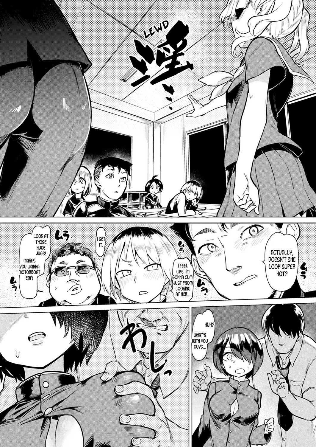 Hentai Manga Comic-Gender Bender Gangbang Sperm Milking part1-Read-4